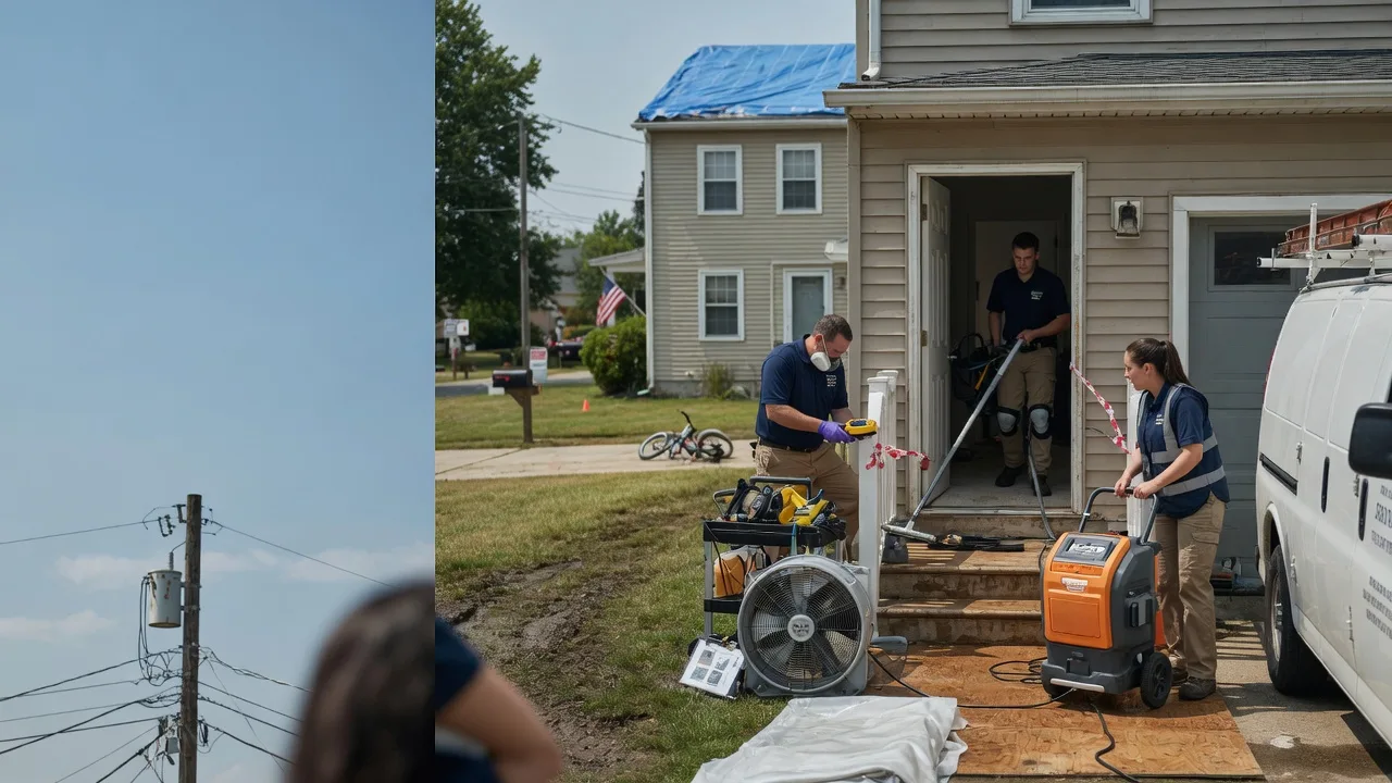 Water Damage Repair in Hebron, OH near me